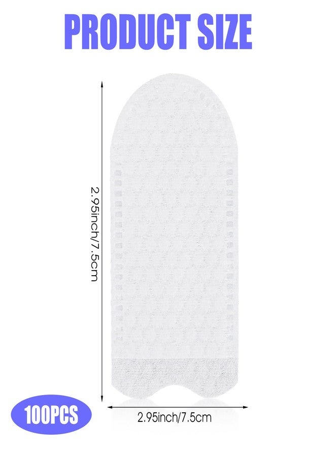 Thrymme 100Pcs Cotton Finger Cots, Disposable Breathable Tip Covers Protector Finger Wipes Gauze Sleeve, Latex Free Tip Cover Gloves Ideal for Work, Nail Cleaning, and Injured Fingers, White Sweat Resistant - Image 2